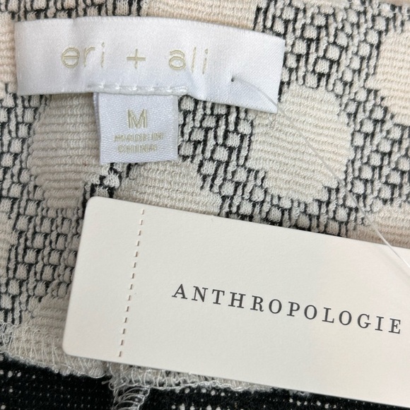 NWT Anthropologie eri + ali polka dot top off shoulder, size Medium - Picture 8 of 14